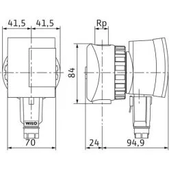 Nouveau ✔️ WILO Pompe à Haut Rendement Star-Z 4132751 ? -WILO Soldes Boutique 45083576 3