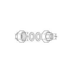 Top 10 ? WILO Lot De 2 Raccords Filetés Pour Pompes DN30 RU 1"1/4 (33x42) ✔️ -WILO Soldes Boutique 532379 3